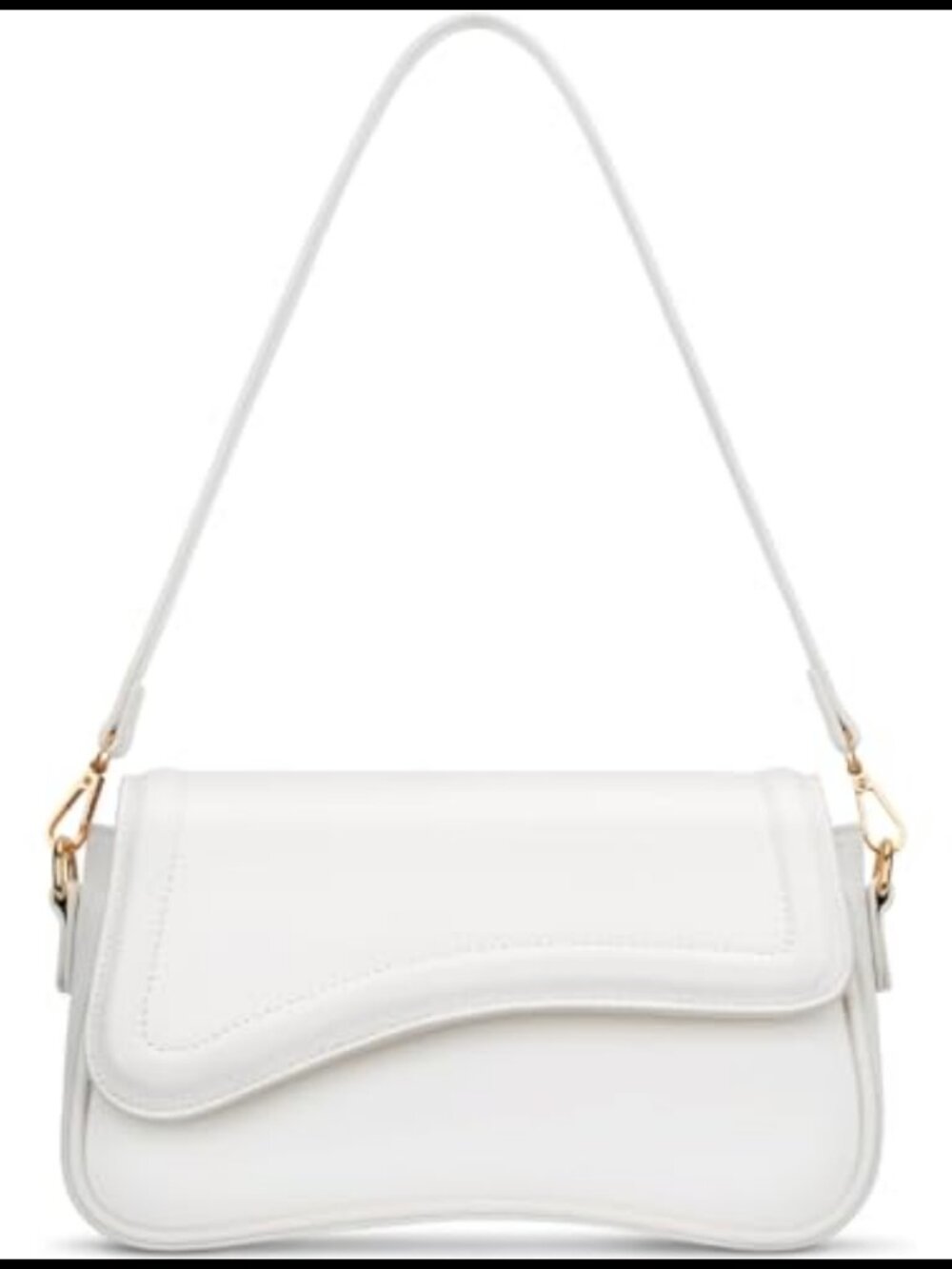 KKXIU Women's Small PU Leather Hobo Shoulder Bag with Detachable Chain Strap
